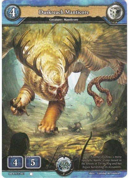Image for Duskreach Manticore (Gears of Apocalypse) (DB-BT03/061) - Dragoborne