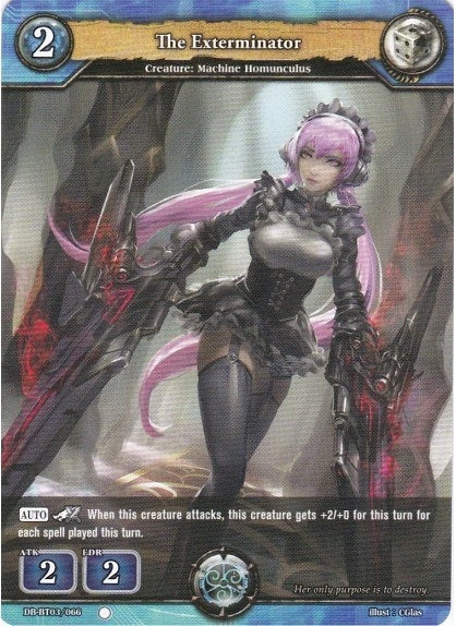 Image for The Exterminator (Gears of Apocalypse) (DB-BT03/066) - Dragoborne