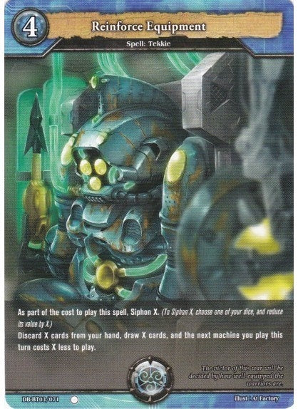 Image for Reinforce Equipment (Gears of Apocalypse) (DB-BT03/071) - Dragoborne
