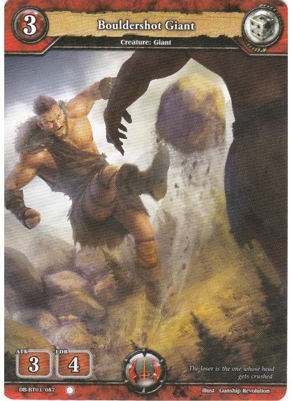 Image for Bouldershot Giant (Gears of Apocalypse) (DB-BT03/087) - Dragoborne
