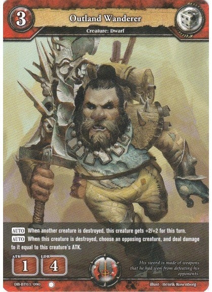 Image for Outland Wanderer (Gears of Apocalypse) (DB-BT03/090) - Dragoborne