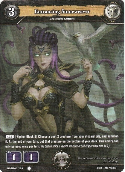 Image for Entrancing Stoneweaver (Gears of Apocalypse) (DB-BT03/109) - Dragoborne