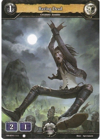 Image for Raving Dead (Gears of Apocalypse) (DB-BT03/115) - Dragoborne
