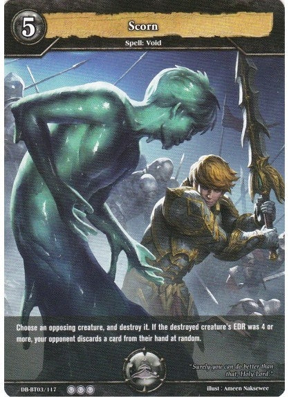 Image for Scorn (Gears of Apocalypse) (DB-BT03/117) - Dragoborne