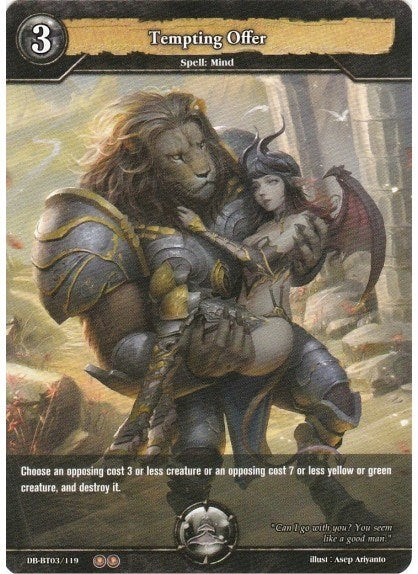 Image for Tempting Offer (Gears of Apocalypse) (DB-BT03/119) - Dragoborne