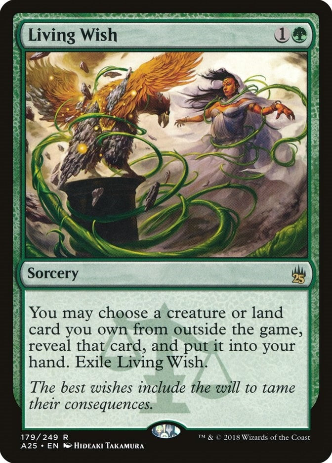 Image for Living Wish (Masters 25) (179) - Magic: The Gathering