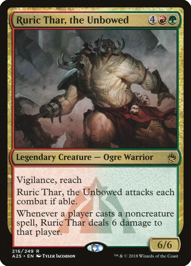 Image for Ruric Thar, the Unbowed (Masters 25) (216) - Magic: The Gathering