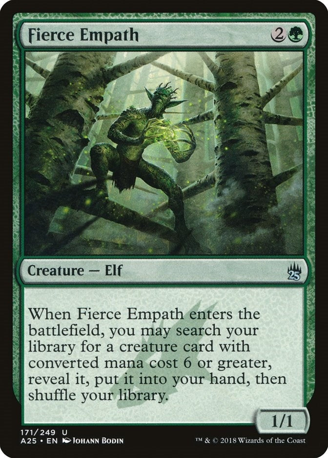 Image for Fierce Empath (Masters 25) (171) - Magic: The Gathering
