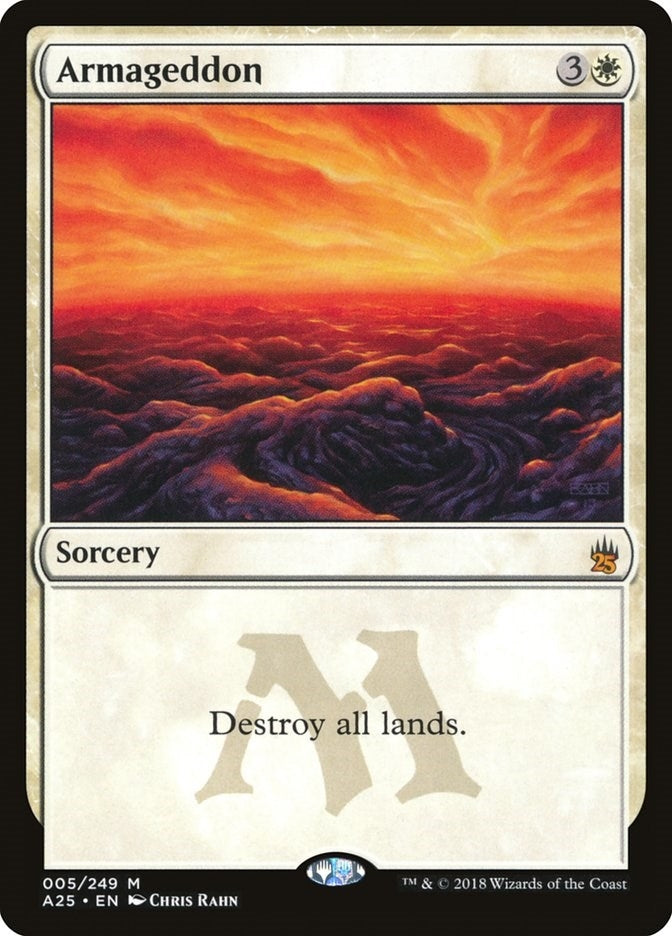 Image for Armageddon (Masters 25) (5) - Magic: The Gathering