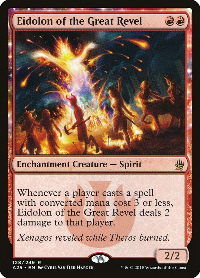 Image for Eidolon of the Great Revel (Masters 25) (128) - Magic: The Gathering