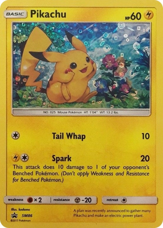 Image for Pikachu - SM86 (General Mills Promo) (Miscellaneous Cards & Products) (SM86) - Pokemon