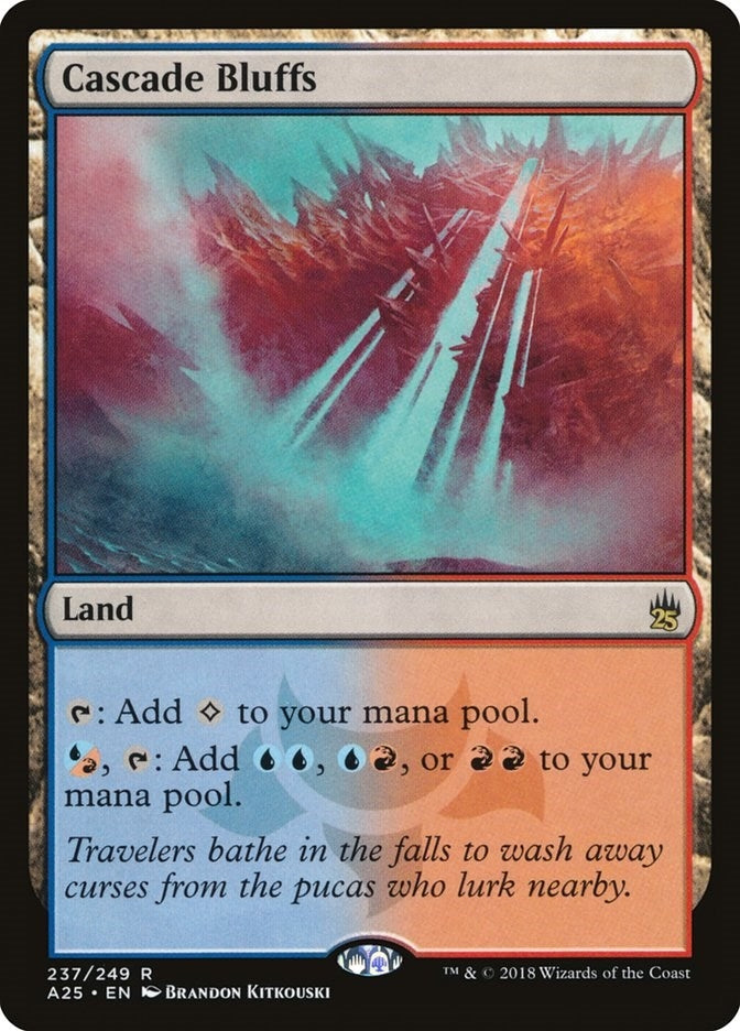 Image for Cascade Bluffs (Masters 25) (237) - Magic: The Gathering