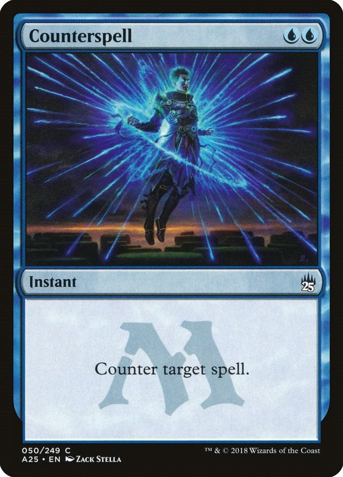 Image for Counterspell (Masters 25) (50) - Magic: The Gathering