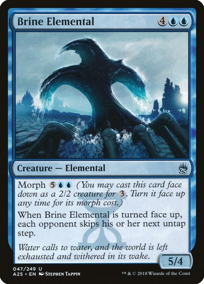 Image for Brine Elemental (Masters 25) (47) - Magic: The Gathering