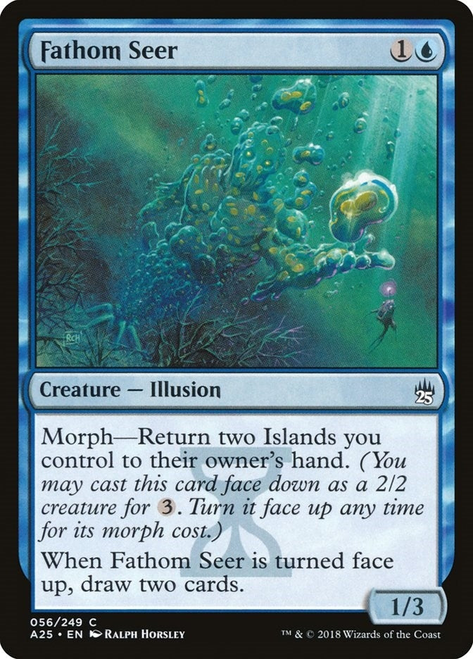 Image for Fathom Seer (Masters 25) (56) - Magic: The Gathering