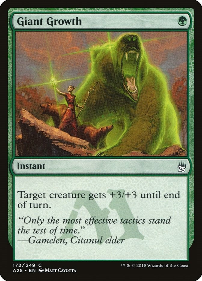 Image for Giant Growth (Masters 25) (172) - Magic: The Gathering