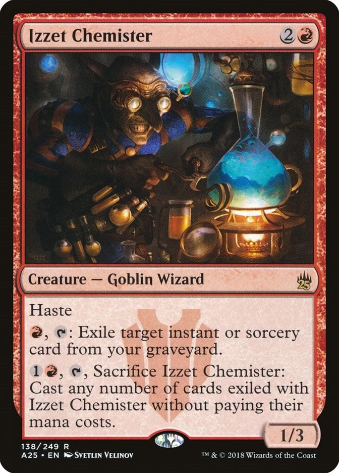 Image for Izzet Chemister (Masters 25) (138) - Magic: The Gathering