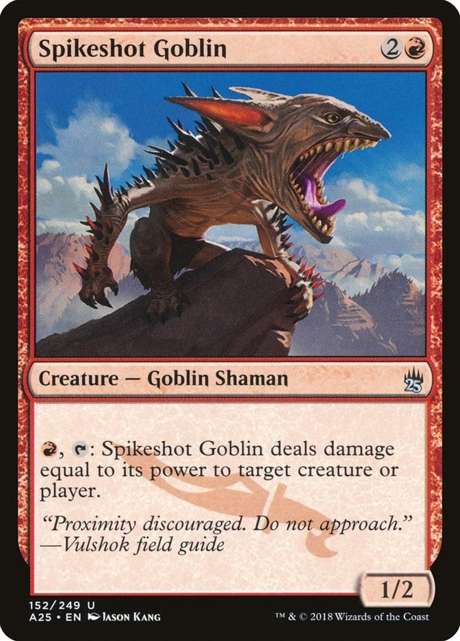 Image for Spikeshot Goblin (Masters 25) (152) - Magic: The Gathering