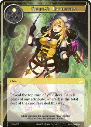 Image for Fierica's Expedition (The Time Spinning Witch) (TSW-007) - Force of Will