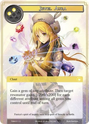 Image for Jewel Aura (The Time Spinning Witch) (TSW-011) - Force of Will