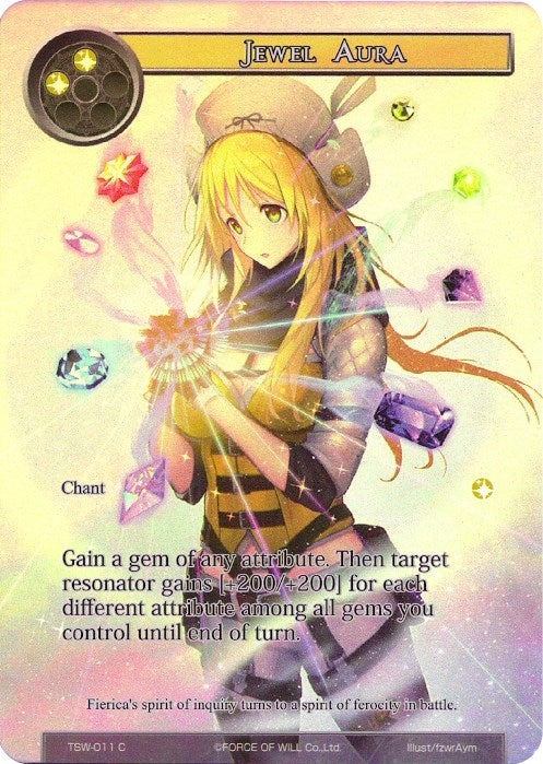 Image for Jewel Aura (Full Art) (The Time Spinning Witch) (TSW-011) - Force of Will