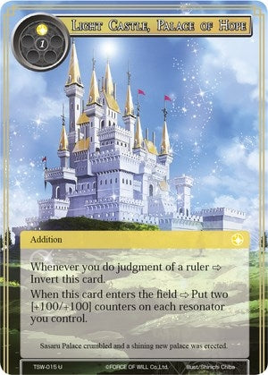 Image for Light Castle, Palace of Hope // Dark Castle, Palace of Despair (The Time Spinning Witch) (TSW-015) - Force of Will