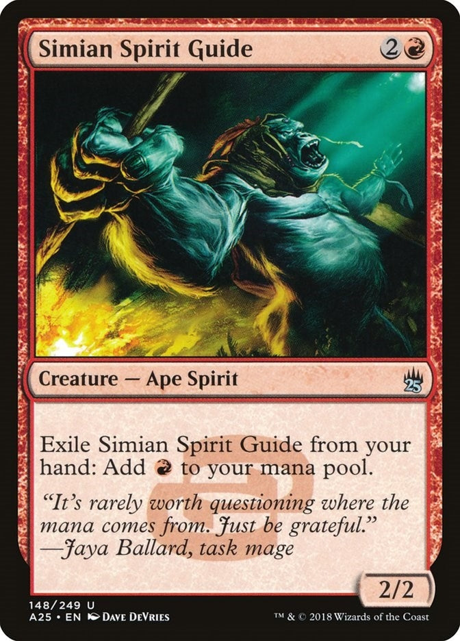 Image for Simian Spirit Guide (Masters 25) (148) - Magic: The Gathering