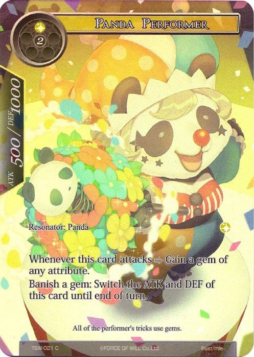 Image for Panda Performer (Full Art) (The Time Spinning Witch) (TSW-021) - Force of Will