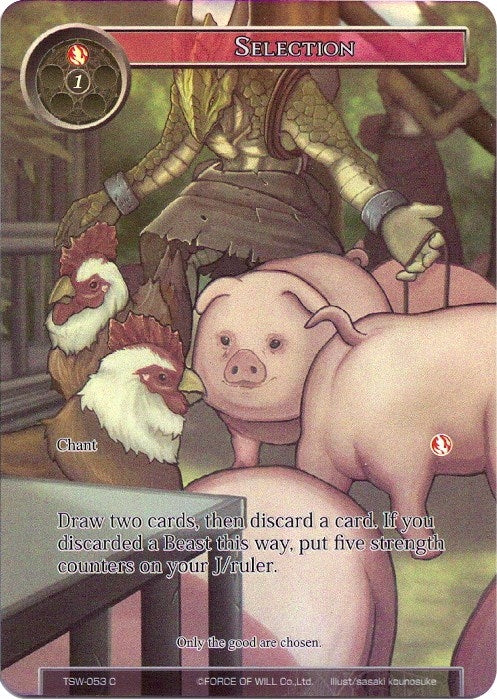 Image for Selection (Full Art) (The Time Spinning Witch) (TSW-053) - Force of Will