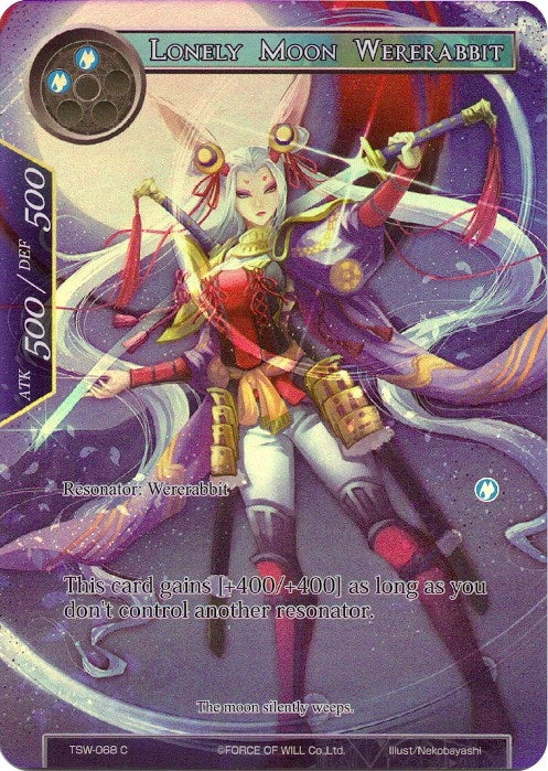 Image for Lonely Moon Wererabbit (Full Art) (The Time Spinning Witch) (TSW-068) - Force of Will