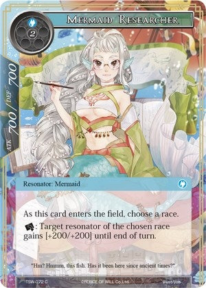Image for Mermaid Researcher (The Time Spinning Witch) (TSW-072) - Force of Will