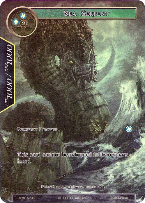 Image for Sea Serpent (Full Art) (The Time Spinning Witch) (TSW-075) - Force of Will