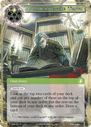 Image for Approaching the Truth (The Time Spinning Witch) (TSW-087) - Force of Will