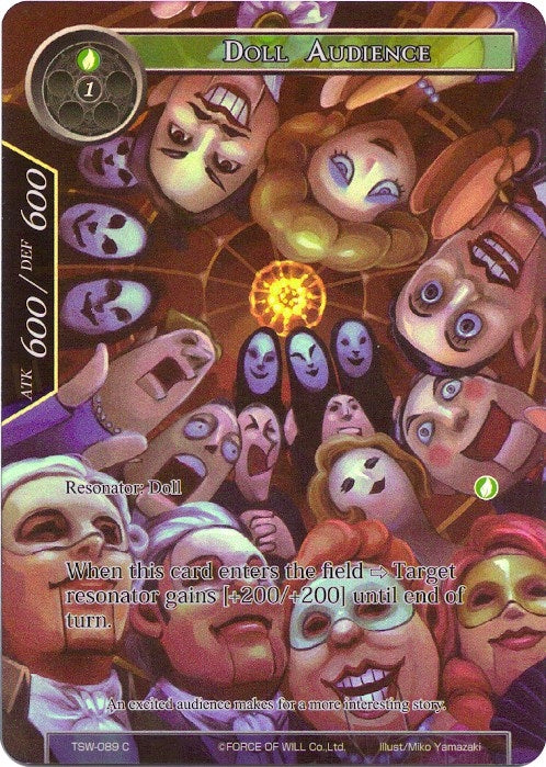 Image for Doll Audience (Full Art) (The Time Spinning Witch) (TSW-089) - Force of Will