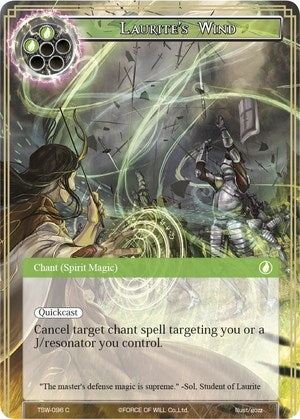 Image for Laurite's Wind (The Time Spinning Witch) (TSW-096) - Force of Will