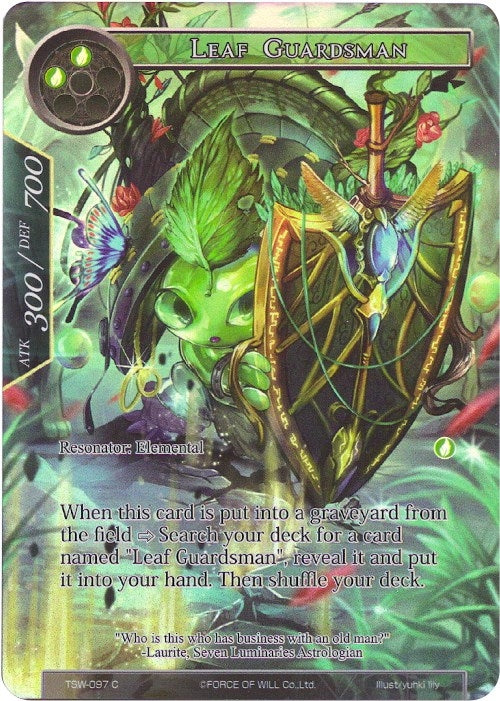 Image for Leaf Guardsman (Full Art) (The Time Spinning Witch) (TSW-097) - Force of Will