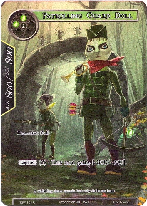 Image for Patrolling Guard Doll (Full Art) (The Time Spinning Witch) (TSW-101) - Force of Will