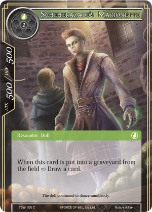 Image for Scheherazade's Marionette (The Time Spinning Witch) (TSW-105) - Force of Will