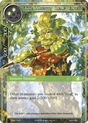 Image for The Mighty Leaf Elder (The Time Spinning Witch) (TSW-113) - Force of Will