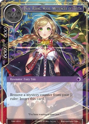 Image for Dark Riding Hood, Messenger of Truth // Red Riding Hood, Recovered Hope (The Time Spinning Witch) (TSW-125) - Force of Will