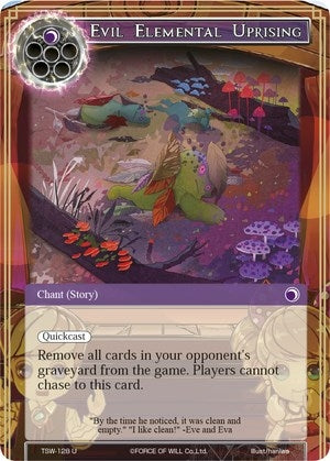 Image for Evil Elemental Uprising (The Time Spinning Witch) (TSW-128) - Force of Will