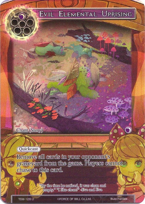 Image for Evil Elemental Uprising (Full Art) (The Time Spinning Witch) (TSW-128) - Force of Will