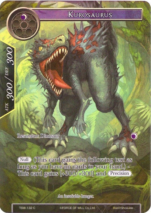 Image for Kurosaurus (Full Art) (The Time Spinning Witch) (TSW-132) - Force of Will