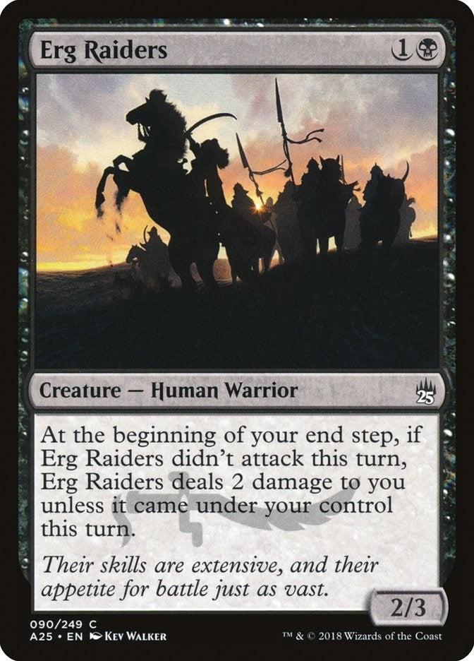 Image for Erg Raiders (Masters 25) (90) - Magic: The Gathering