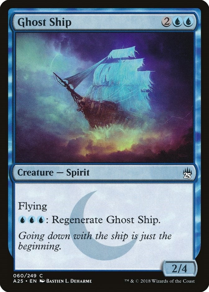 Image for Ghost Ship (Masters 25) (60) - Magic: The Gathering