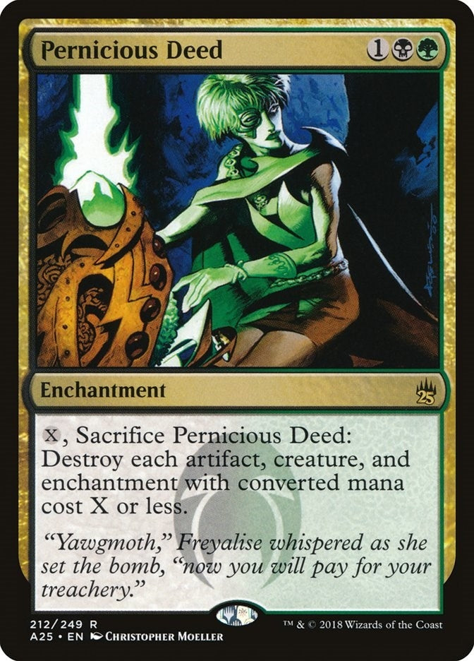 Image for Pernicious Deed (Masters 25) (212) - Magic: The Gathering