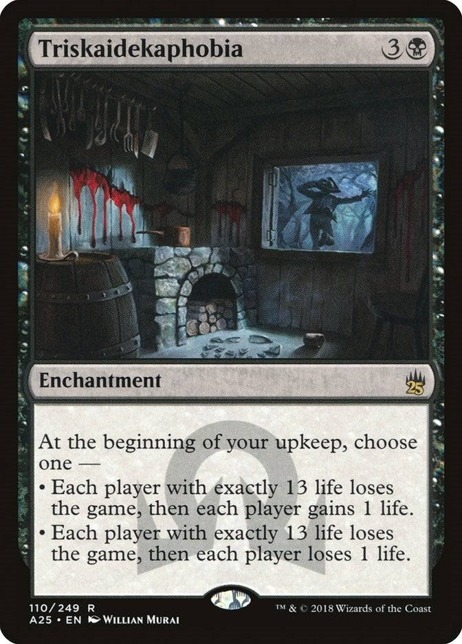 Image for Triskaidekaphobia (Masters 25) (110) - Magic: The Gathering
