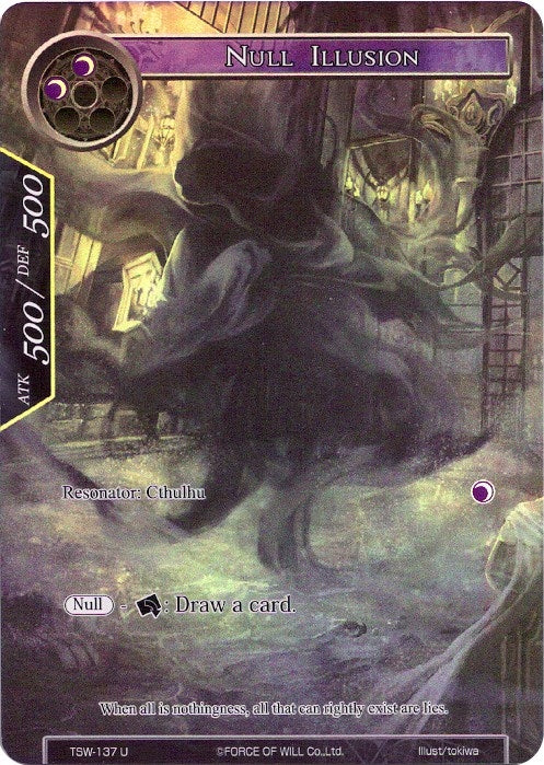 Image for Null Illusion (Full Art) (The Time Spinning Witch) (TSW-137) - Force of Will