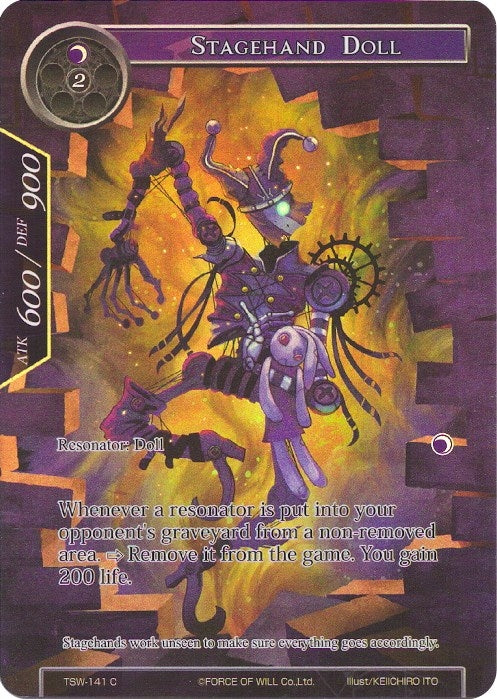 Image for Stagehand Doll (Full Art) (The Time Spinning Witch) (TSW-141) - Force of Will