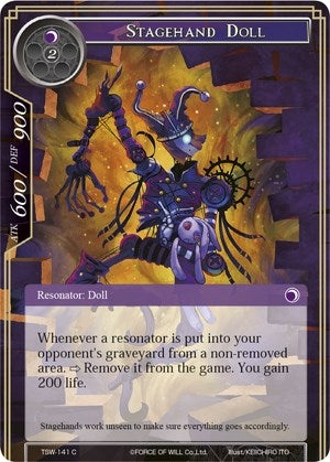 Image for Stagehand Doll (The Time Spinning Witch) (TSW-141) - Force of Will